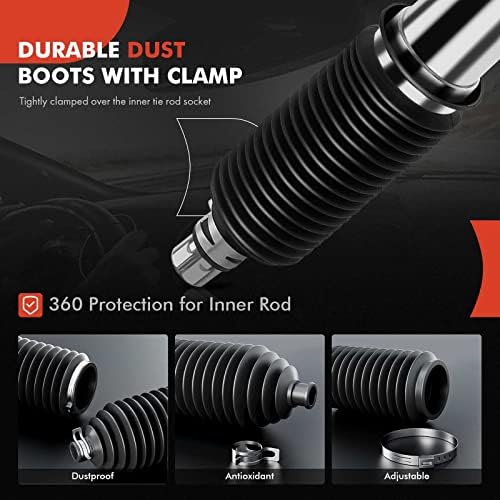 A Premium   Electronic Power Steering Rack and Pinion Compatible with Chevrolet HHR 2006 2007 2008 2009 2010 2011  Replace# 25956916