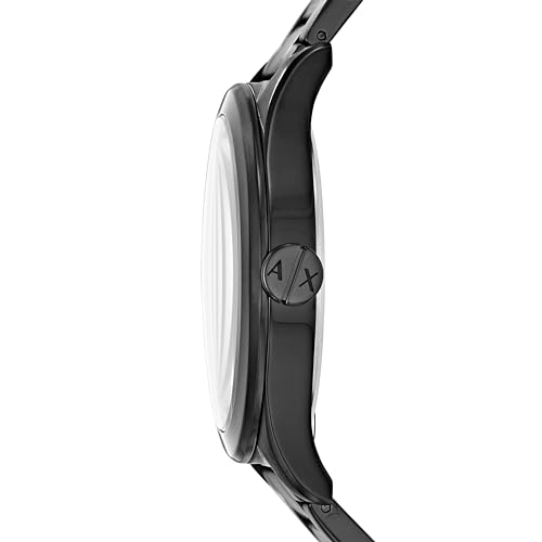 A X Armani Exchange Mens Watch with Three Hand Analog Display and Stainless Steel or Leather Band  Watch for Men