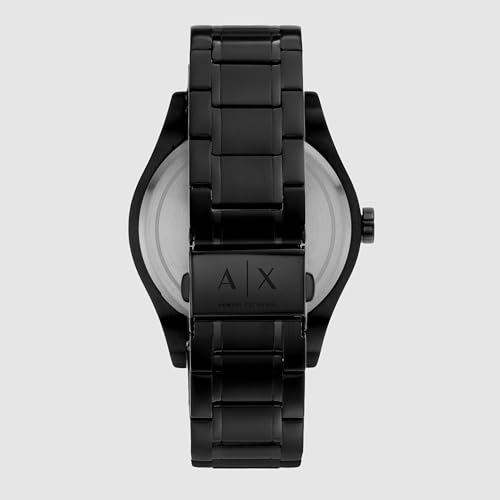 A X Armani Exchange Mens Watch with Three Hand Analog Display and Stainless Steel or Leather Band  Watch for Men