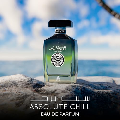 Absolute Chill 100ml EDP   Citrus Mint Perfume for Men & Women   Green Lemon  Mint  Orange  Blackcurrant   Summer Fresh Long Lasting Fragrance