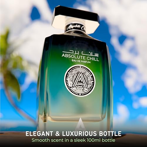 Absolute Chill 100ml EDP   Citrus Mint Perfume for Men & Women   Green Lemon  Mint  Orange  Blackcurrant   Summer Fresh Long Lasting Fragrance
