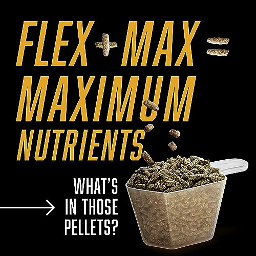 Absorbine Flex Max Horse Joint Supplement Pellets  Highly Palatable  Comprehensive Equine Formula with Glucosamine  MSM  Chondroitin & Flaxseed  10lb Tub / 60 Day Supply