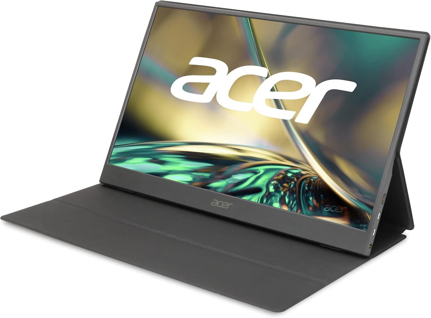 Acer 15 6" Portable Monitor FHD 1920x1080 60Hz 250Nit 6ms Certified Refurbished
