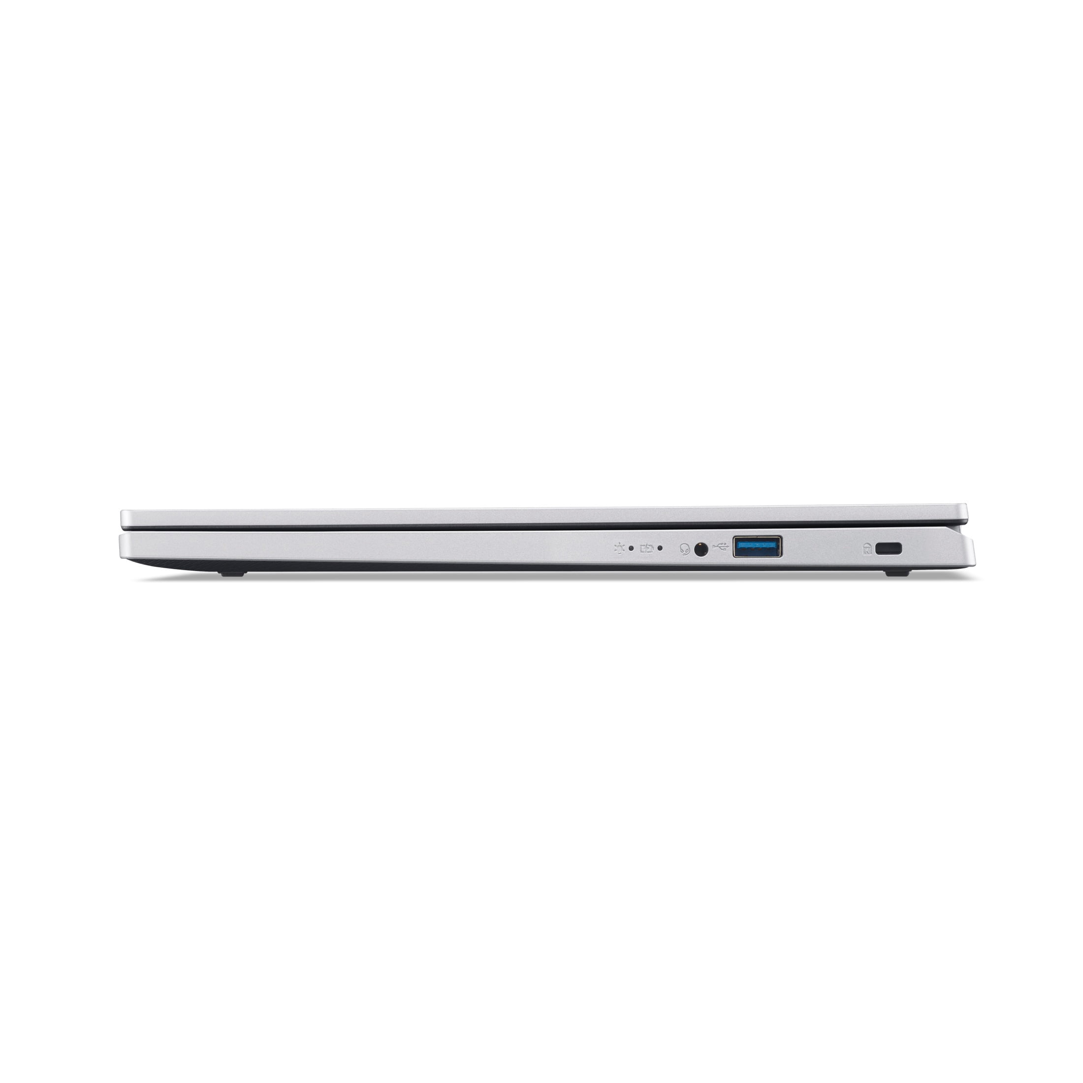 Acer Aspira a Ir 15 6" Portátil FHD IPS con Pantalla Táctil  AMD Ryzen 5 7520U  8GB RAM  512GB SSD  Plata Pura  Nuevo