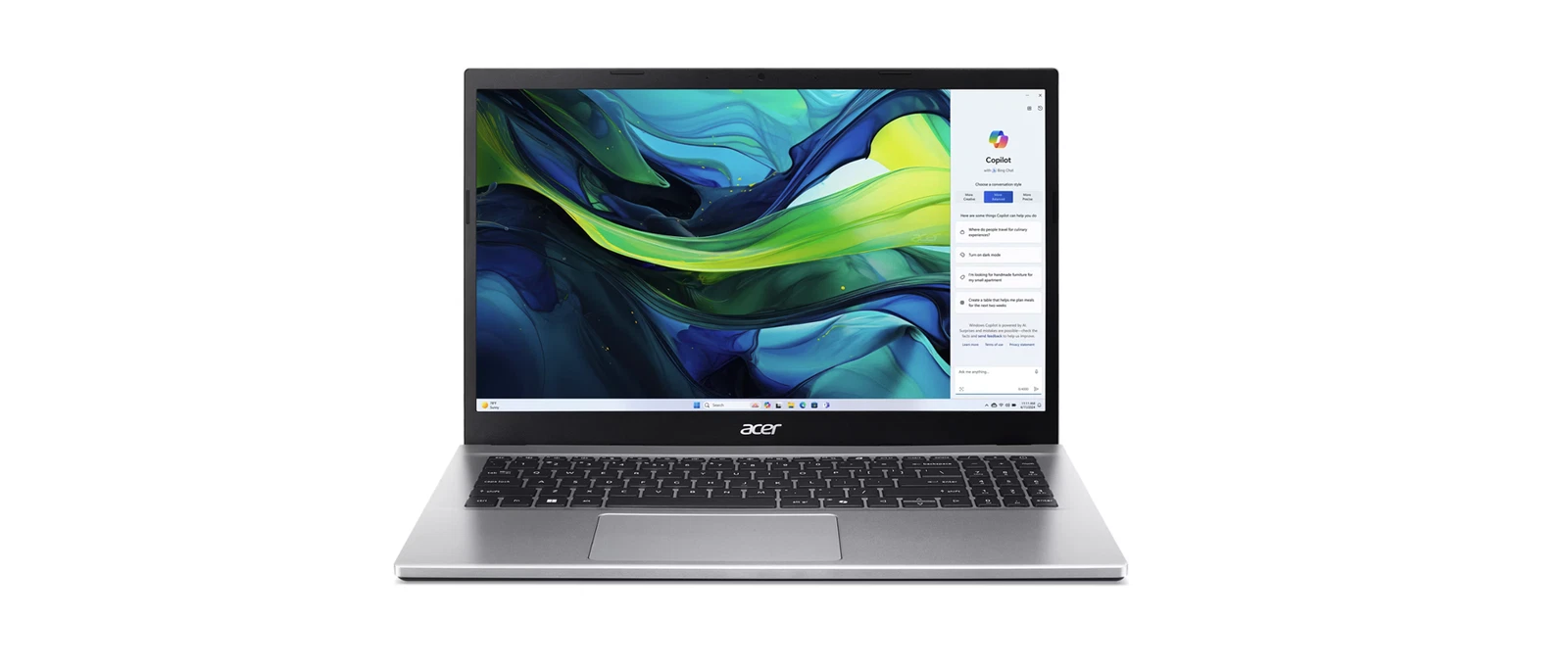 Acer Aspire Go 15 6" Ryzen 7 7730U 7000S 16GB 512GB SSD Windows 11 Home Refurb