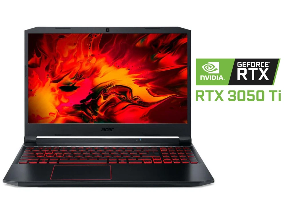 Acer Nitro 15 6" Laptop 16GB 512GB NVIDIA GeForce RTX3050 Refurbished