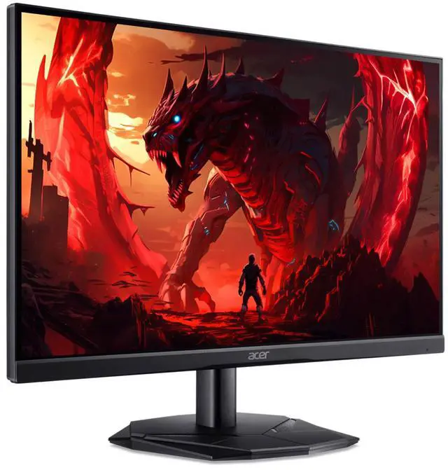 Acer Nitro 24 inch  23 8" viewable  Full HD 1080P 180hz with AMD FreeSync Technology 0 5ms  HDR10  compatible with VESA mounting 100mm x 100mm Gaming Computer Monitor KG241Y P3bip