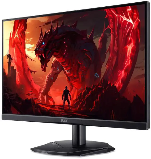 Acer Nitro 24 inch  23 8" viewable  Full HD 1080P 180hz with AMD FreeSync Technology 0 5ms  HDR10  compatible with VESA mounting 100mm x 100mm Gaming Computer Monitor KG241Y P3bip