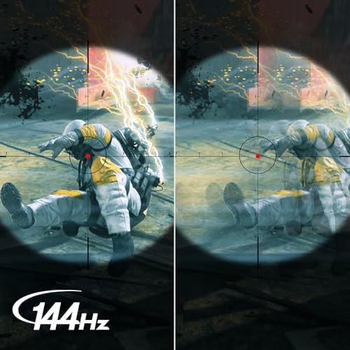 Acer Nitro 27 Inch Gaming Monitor Full HD 1920x1080 IPS ZeroFrame AMD FreeSync 144Hz 1ms VRB sRGB 99  DisplayPort HDMI  Renewed 