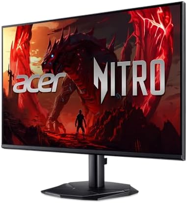 Acer Nitro 27 Inch Gaming Monitor Full HD 1920x1080 IPS ZeroFrame AMD FreeSync 144Hz 1ms VRB sRGB 99  DisplayPort HDMI  Renewed 