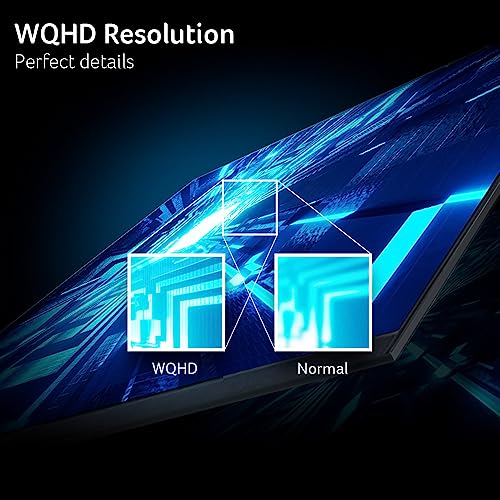 Acer Nitro 27 WQHD 2560 x 1440 PC Gaming IPS Monitor   AMD FreeSync Premium Up to 180Hz Refresh 0 5ms DCI P3 95  1 Display Port 1 2 & 2 HDMI 2 0 XV271U M3bmiiprx Black
