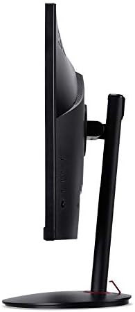 Acer Nitro 27 WQHD 2560 x 1440 PC Gaming IPS Monitor   AMD FreeSync Premium Up to 180Hz Refresh 0 5ms DCI P3 95  1 Display Port 1 2 & 2 HDMI 2 0 XV271U M3bmiiprx Black