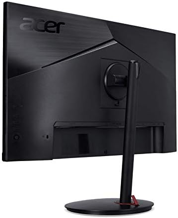Acer Nitro 27 WQHD 2560 x 1440 PC Gaming IPS Monitor   AMD FreeSync Premium Up to 180Hz Refresh 0 5ms DCI P3 95  1 Display Port 1 2 & 2 HDMI 2 0 XV271U M3bmiiprx Black