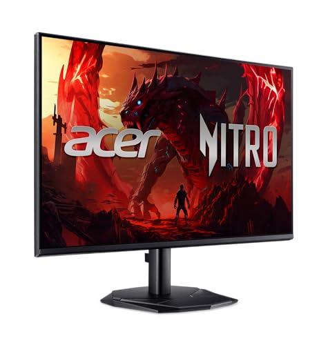Acer Nitro 27  Gaming Monitor   Full HD 1920 x 1080   IPS   ZeroFrame   AMD FreeSync   144Hz Refresh Rate   1ms  VRB    sRGB 99    1 x Display Port 1 2 and 1 x HDMI 1 4   KG271 P6bip