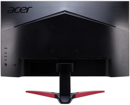 Acer Nitro KG241Y Sbiip 23 8  Full HD  1920 x 1080  VA Gaming Monitor   AMD FreeSync Premium Technology   165Hz Refresh Rate   1ms  VRB    ZeroFrame Design   1 x Display Port 1 2 & 2 x HDMI 2 0 Black