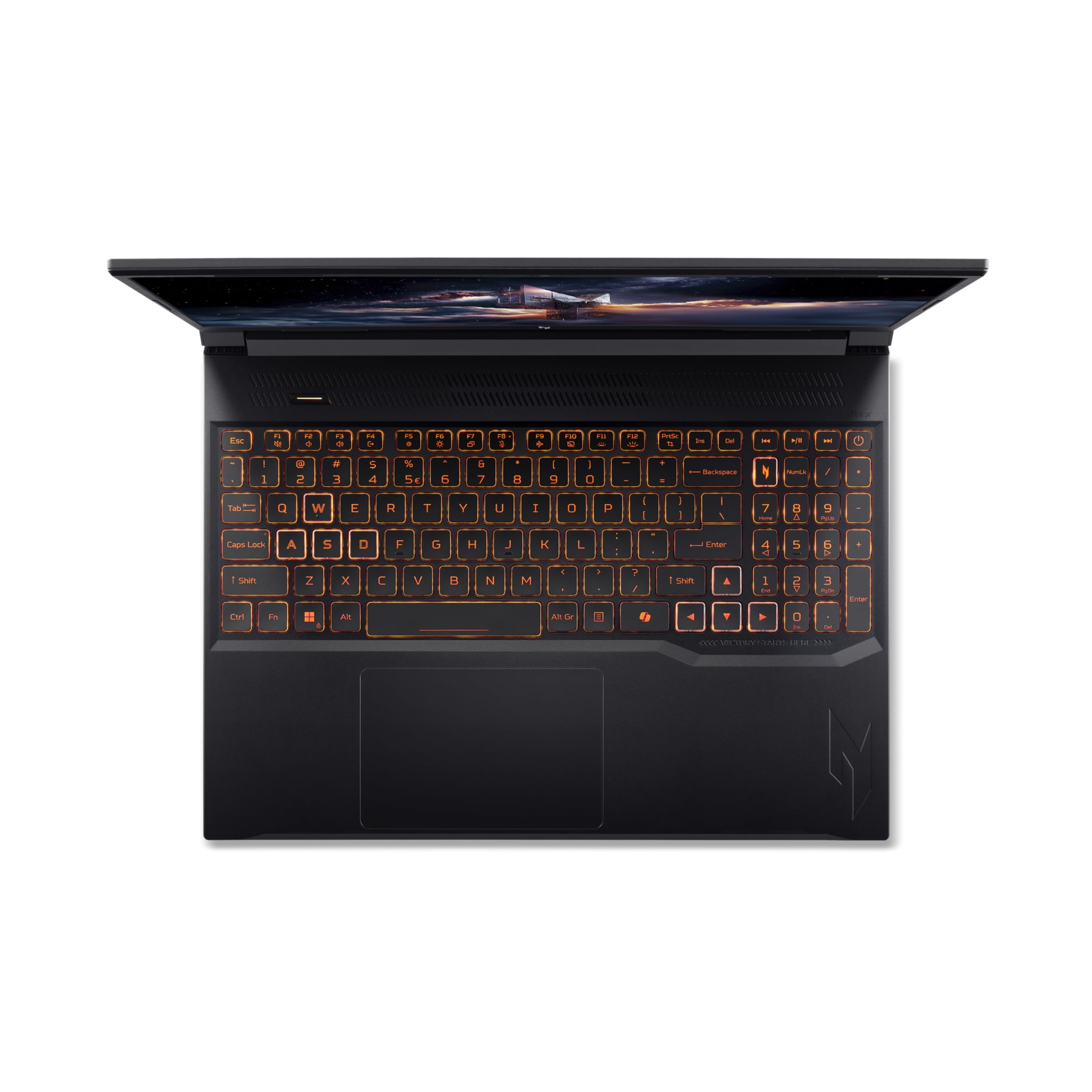 Acer Nitro V 16 AI WUXGA (1920 x 1200) IPS 180Hz Portátil para Juegos AI PC, Procesador AMD Ryzen 5 240, Nvidia GeForce rtxTM 5050 8GB GDDR7 VRAM, 16GB RAM, 512GB SSD, Obsidiana Negra