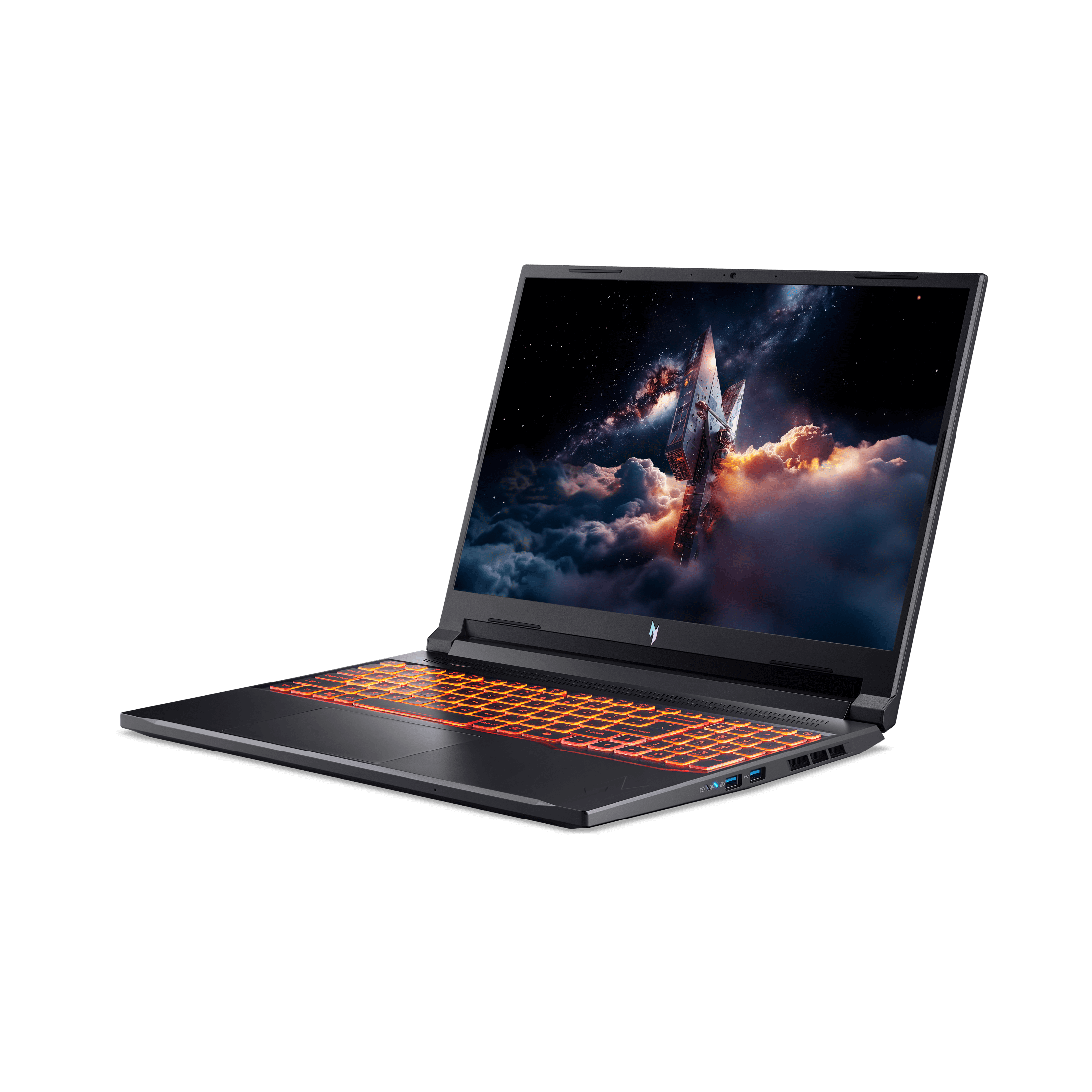 Acer Nitro V 16 AI WUXGA  1920 x 1200  IPS 180Hz Gaming Laptop AI PC  AMD Ryzen 5 240 Processor  NVIDIA  GeForce RTX  5050 8GB GDDR7 VRAM  16GB RAM  512GB SSD  Obsidian Black