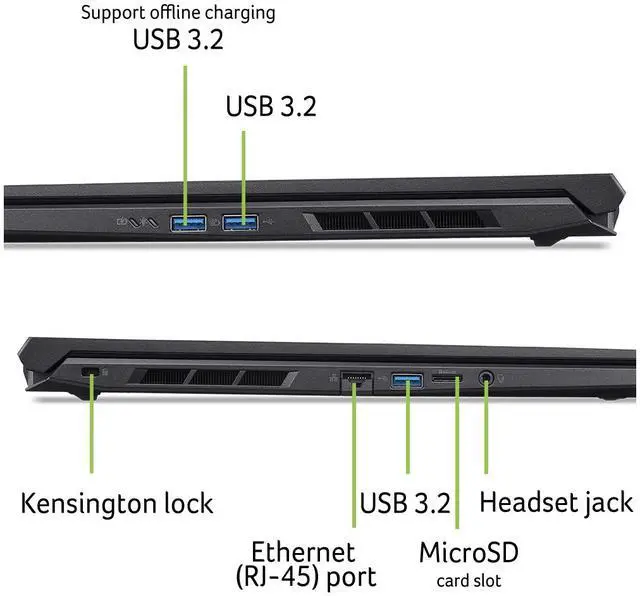 Acer Nitro V ANV16 72 73C7  16 0" WUXGA  1920 x 1200  IPS 180Hz Display  Intel Core 7 processor 240H  NVIDIA GeForce RTX 5060 Laptop GPU  MGP 85W   32GB DDR5  512GB PCIe Gen 4 S  ANV16 72 73C7