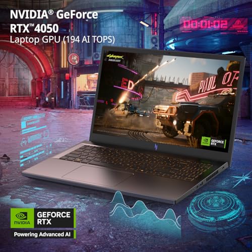 Acer Nitro V Gaming Laptop   Intel Core i7 13620H Processor   NVIDIA GeForce RTX 4050 Laptop GPU   15 6 FHD IPS 165Hz Display   16GB DDR5   1TB Gen 4 SSD   Wi Fi 6   Backlit KB   ANV15 52 76NK