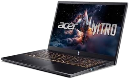 Acer Nitro V Gaming Laptop   Intel Core i9 13900H Processor   NVIDIA GeForce RTX 5060 Laptop GPU   15 6 FHD IPS 165Hz Display   16GB DDR4   1TB Gen 4 SSD   Wi Fi 6   Backlit KB   ANV15 52 98KV
