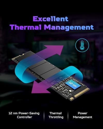 Acer Predator GM7 2TB SSD  M 2 2280 PCIe Gen 4 x4 NVMe 2 0  Read Speed Up to 7400 MB/s  Internal PC Solid State Drive for Laptop  Desktop and PS5   BL 9BWWR 119