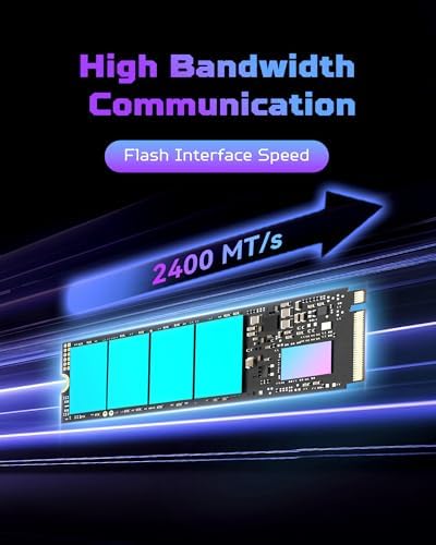 Acer Predator GM7 2TB SSD  M 2 2280 PCIe Gen 4 x4 NVMe 2 0  Read Speed Up to 7400 MB/s  Internal PC Solid State Drive for Laptop  Desktop and PS5   BL 9BWWR 119