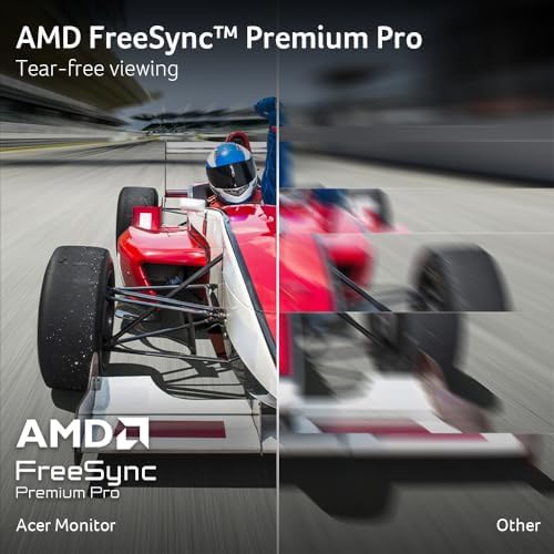 Acer Predator Gaming Monitor   31 5 UHD 3840 x 2160 OLED   AMD FreeSync Premium Pro   165Hz   0 03ms   VESA DisplayHDR True Black 400   DCI P3 99    Display Port 1 4 & 2 x HDMI 2 1   X32 V2bmiiphx