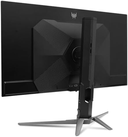 Acer Predator Gaming Monitor   31 5 UHD 3840 x 2160 OLED   AMD FreeSync Premium Pro   165Hz   0 03ms   VESA DisplayHDR True Black 400   DCI P3 99    Display Port 1 4 & 2 x HDMI 2 1   X32 V2bmiiphx