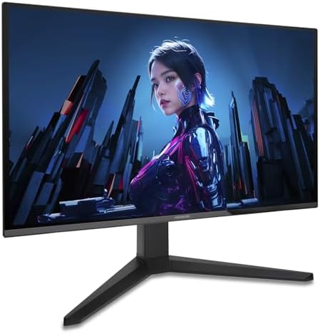 Acer Predator Gaming Monitor   26 5 WQHD 2560x1440 QD OLED   AMD FreeSync Premium   240Hz   0 03ms   Tilt  Height Adjustment  Pivot & Swivel   DCI P3 99    2 x DP 1 4 & 2 x HDMI 2 1   X27U W1bmiipprx