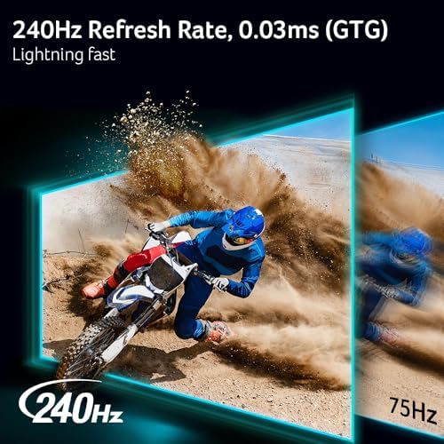 Acer Predator Gaming Monitor   26 5 WQHD 2560x1440 QD OLED   AMD FreeSync Premium   240Hz   0 03ms   Tilt  Height Adjustment  Pivot & Swivel   DCI P3 99    2 x DP 1 4 & 2 x HDMI 2 1   X27U W1bmiipprx