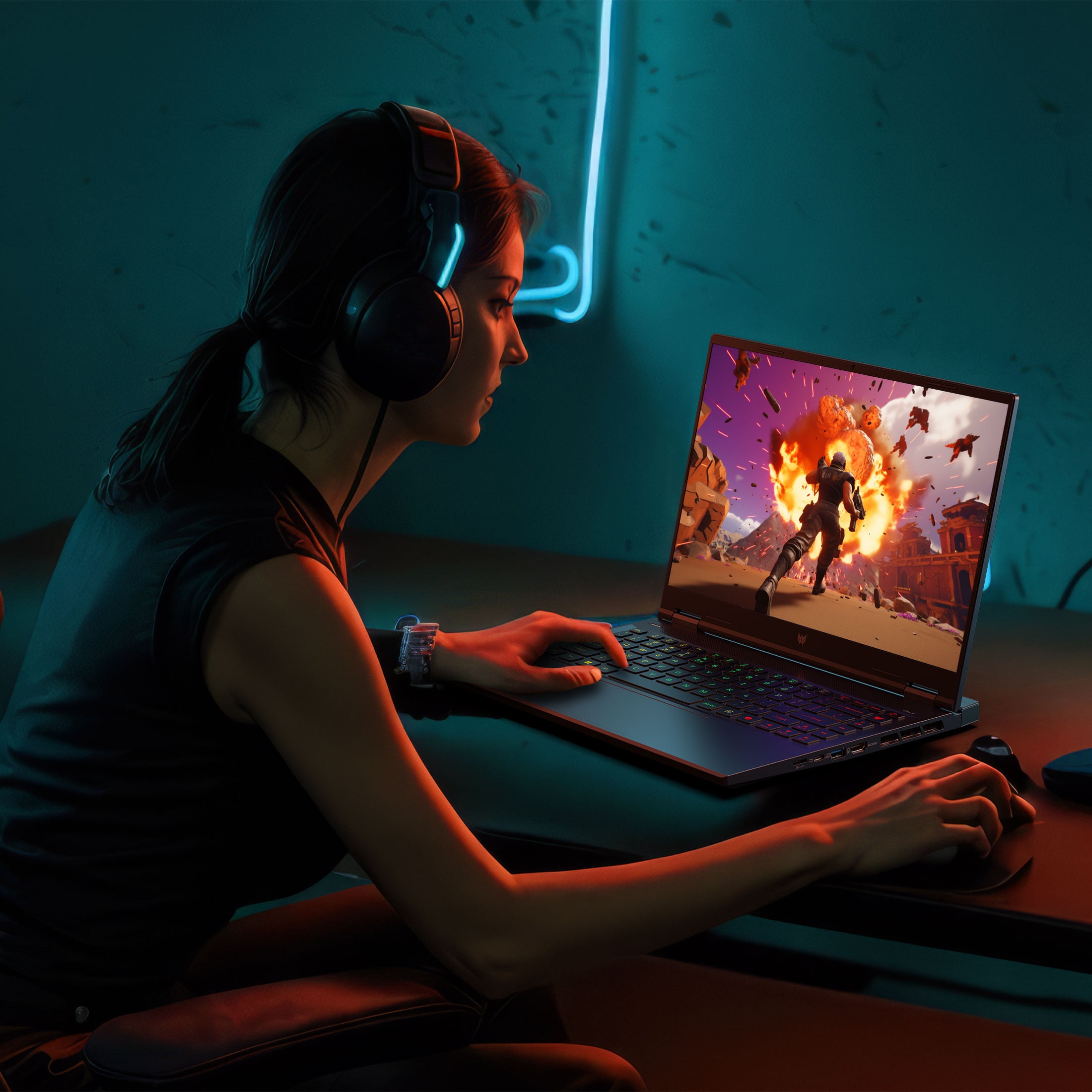 Acer Predator Helios Neo 14 5 inch QHD  120Hz Gaming Laptop Intel Core Ultra 7 155H AI PC NVIDIA GeForce RTX 4070 16GB DDR5 RAM 1TB SSD Obsidian Black  2024 