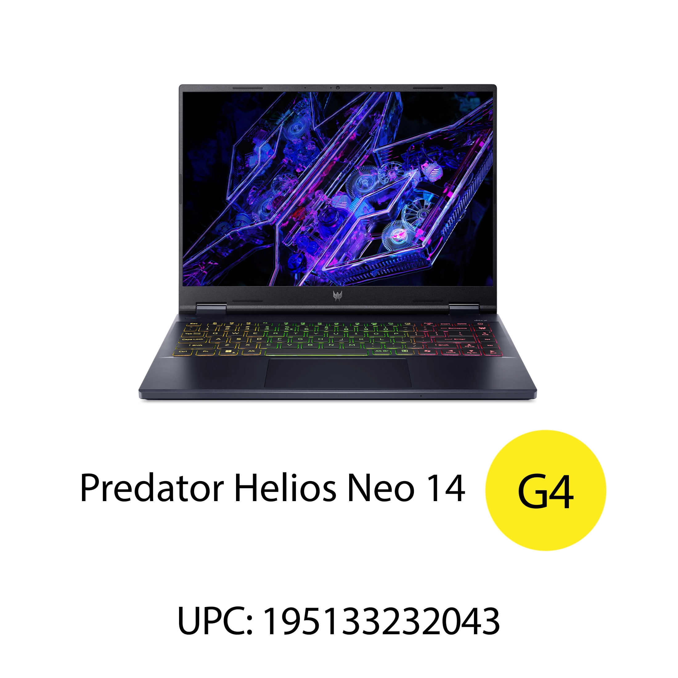 Acer Predator Helios Neo 14 5 inch QHD  120Hz Gaming Laptop Intel Core Ultra 7 155H AI PC NVIDIA GeForce RTX 4070 16GB DDR5 RAM 1TB SSD Obsidian Black  2024 
