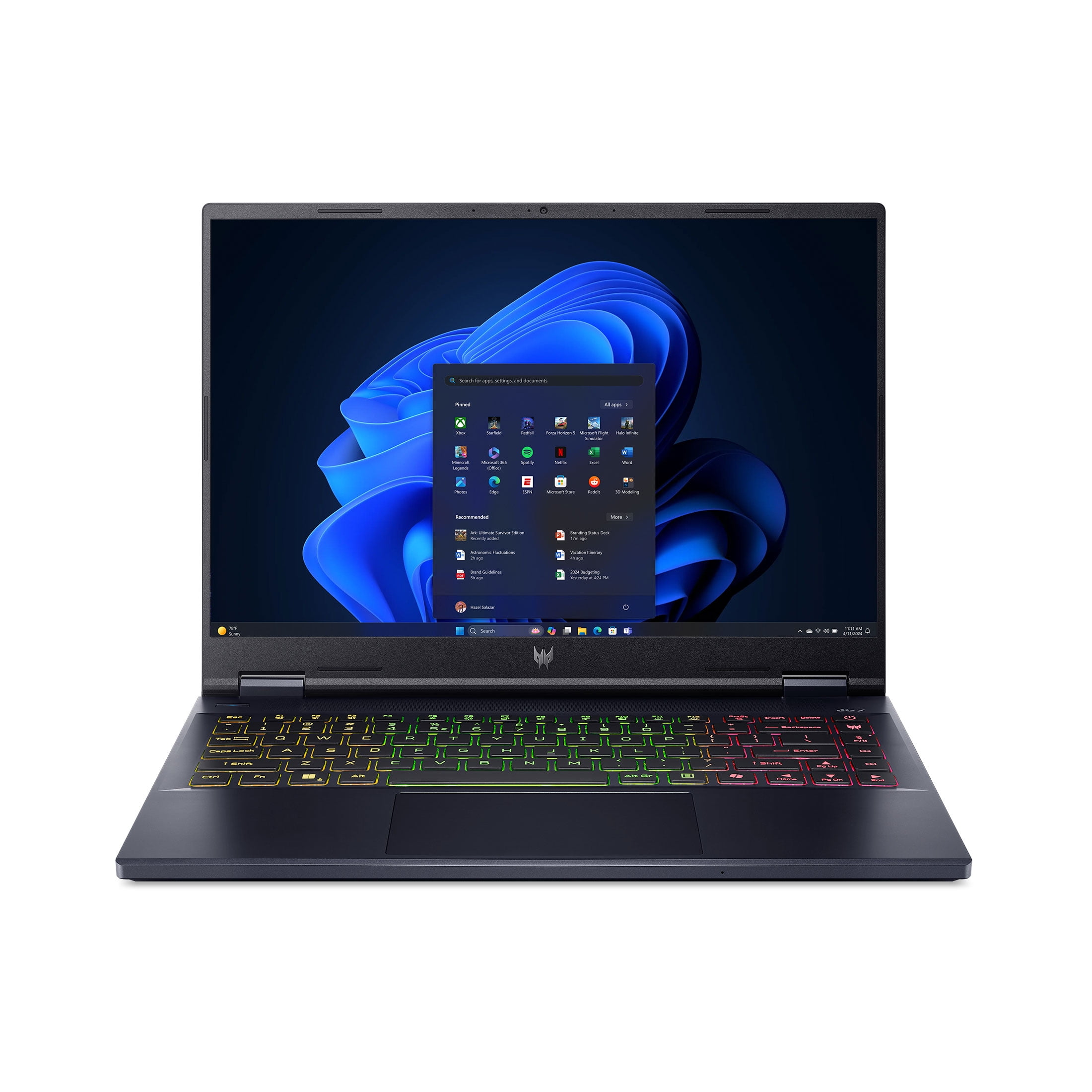 Acer Predator Helios Neo 14 5 inch QHD  120Hz Gaming Laptop Intel Core Ultra 7 155H AI PC NVIDIA GeForce RTX 4070 16GB DDR5 RAM 1TB SSD Obsidian Black  2024 