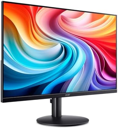 Acer SB273 G0bi 27 IPS Full HD  1920 x 1080  Ultra Thin Zero Frame Gaming Office Monitor   Adaptive Sync Support  FreeSync Compatible    Up to 120Hz Refresh   1ms  VRB    Tilt   HDMI & VGA Ports