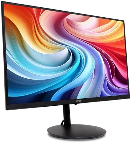 Acer SH272 G0bih 27 IPS Full HD  1920 x 1080  Ultra Thin Gaming Office Monitor   Adaptive Sync Support  FreeSync Compatible    Up to 120Hz Refresh   1ms  VRB    Adjustable Stand   HDMI & VGA Ports