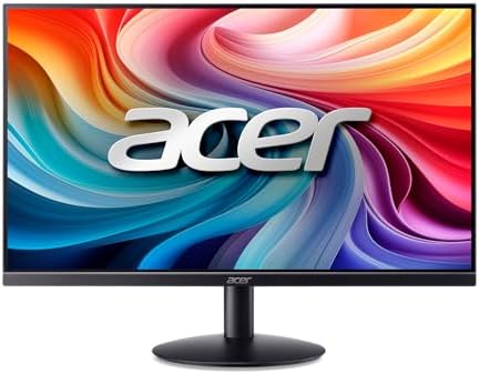 Acer SH272 G0bih 27 IPS Full HD  1920 x 1080  Ultra Thin Gaming Office Monitor   Adaptive Sync Support  FreeSync Compatible    Up to 120Hz Refresh   1ms  VRB    Adjustable Stand   HDMI & VGA Ports