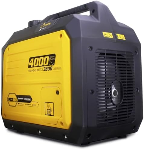 Aceup Energy 4000 Watt Inverter Generator Portable 149cc  Gas Powered Generator Quiet for Home  RV Ready  EPA Compliant