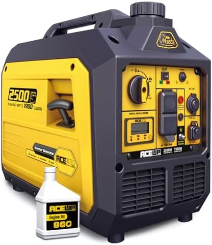 Aceup Energy 4000 Watt Inverter Generator Portable 149cc  Gas Powered Generator Quiet for Home  RV Ready  EPA Compliant