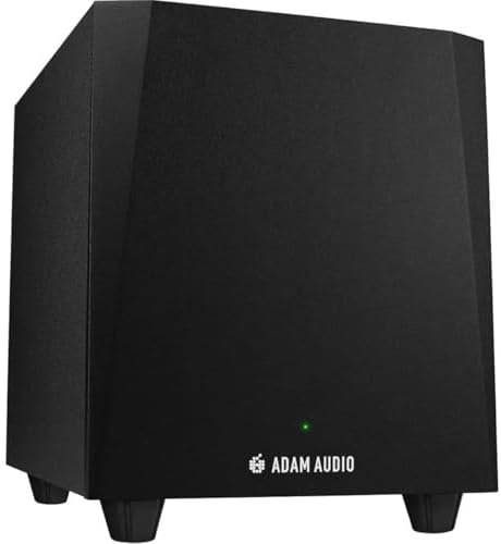 Adam Audio Professional T Series T5V 5 70W 2 Way Active Nearfield Monitor  Pair  Bundle with T10S 10 130W Subwoofer