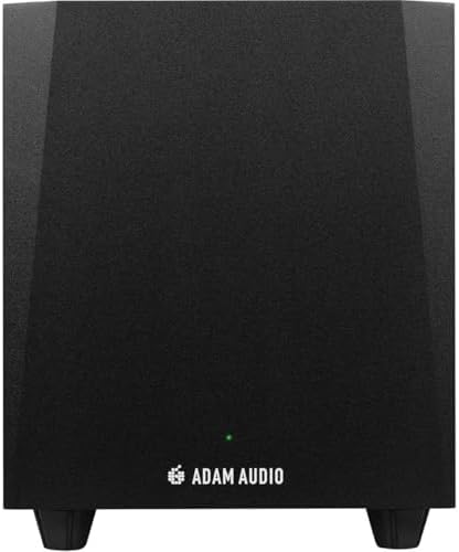 Adam Audio Professional T Series T5V 5 70W 2 Way Active Nearfield Monitor  Pair  Bundle with T10S 10 130W Subwoofer