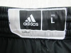 Adidas Climalite Running Shorts Mens Large Black White 3 Stripes Gym Training