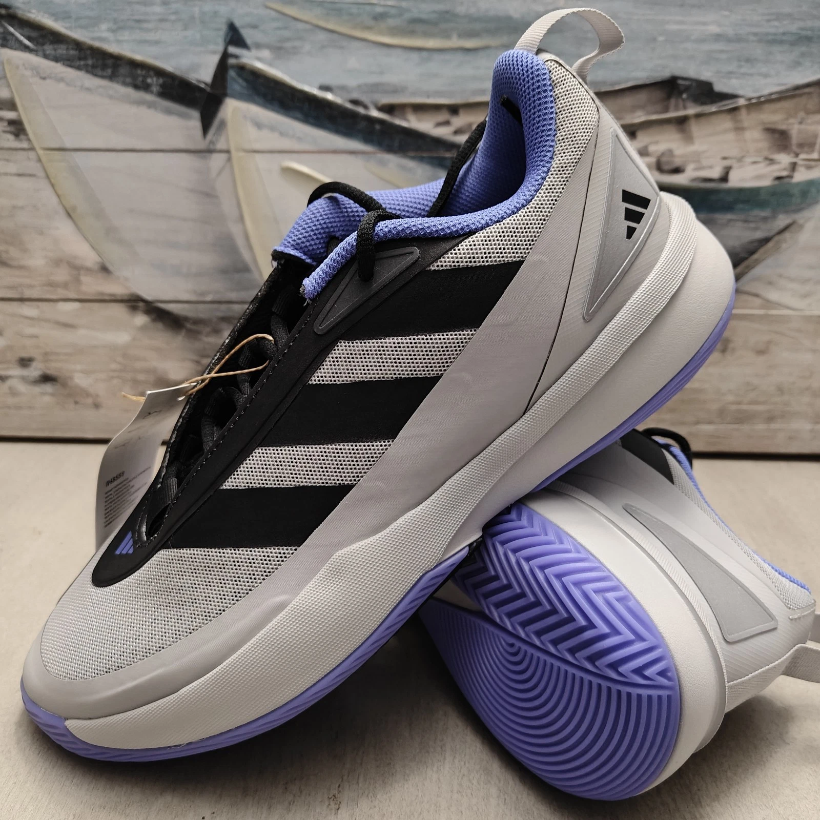Adidas Men s Subzone Athletic Basketball Shoes Size 9 IH8559 Gray Black Blue