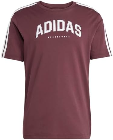 Adidas Mens Codes Collegiate Linear Graphic T Shirt
