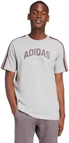 Adidas Mens Codes Collegiate Linear Graphic T Shirt