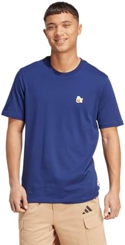 Adidas Mens Dog Patch Graphic T Shirt