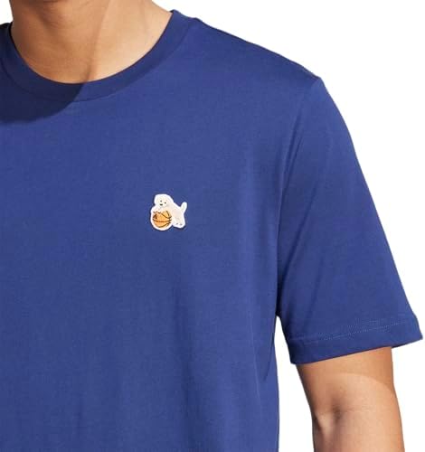 Adidas Mens Dog Patch Graphic T Shirt