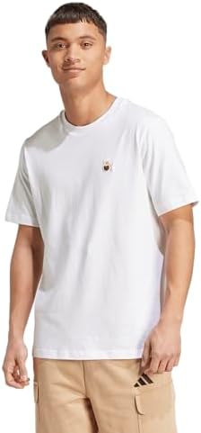 Adidas Mens Dog Patch Graphic T Shirt