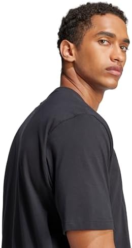 Adidas Mens Essentials Linear Single Jersey T Shirt