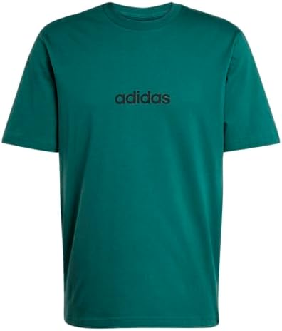 Adidas Mens Essentials Linear Single Jersey T Shirt