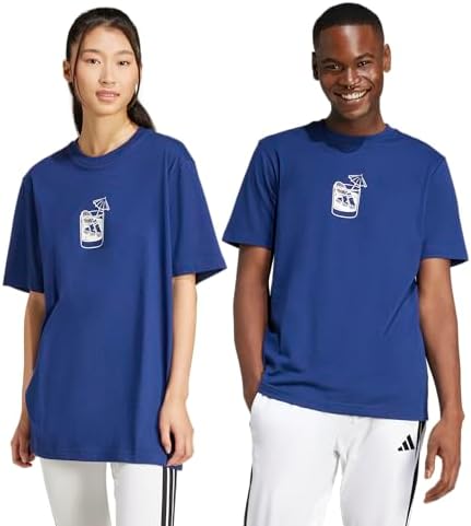 Adidas Mens Lounge Drink Graphic T Shirt